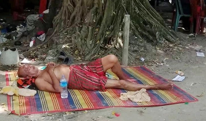 মাজারে গামছা পরে সমু চৌধুরী, ফেসবুকে ভক্তদের কৌতূহল 