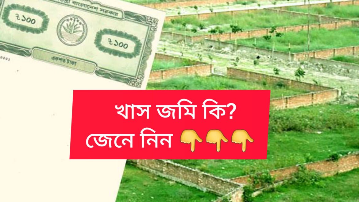 খাস জমিতে রূপান্তর হচ্ছে আপনার জমি! দ্রুত পদক্ষেপ না নিলে সব হারাবেন
