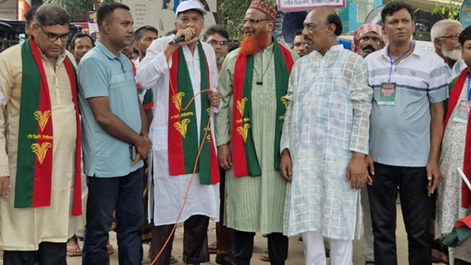 ১৪৪ ধা’রা ভে’ঙে বিএনপির সমাবেশ!